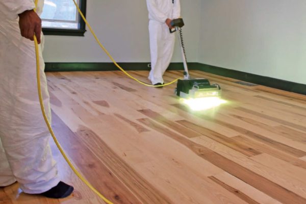 UV floor coating