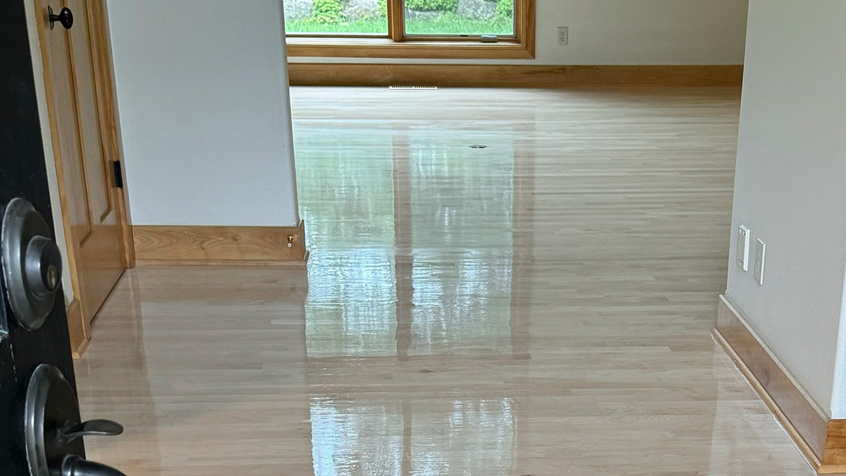 Maple-Hardwood-Floor-Install-Sand-and-Finish-Verona-WI