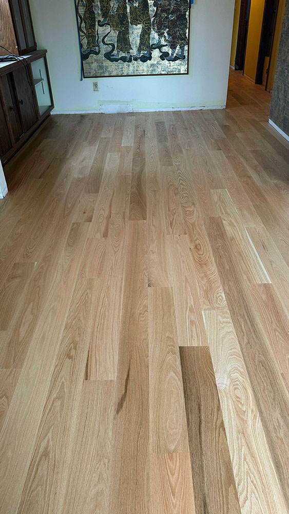 Oak Floor Refinish - New Berlin WI - After