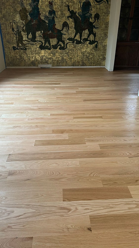 Oak Floor Refinish - New Berlin WI - After