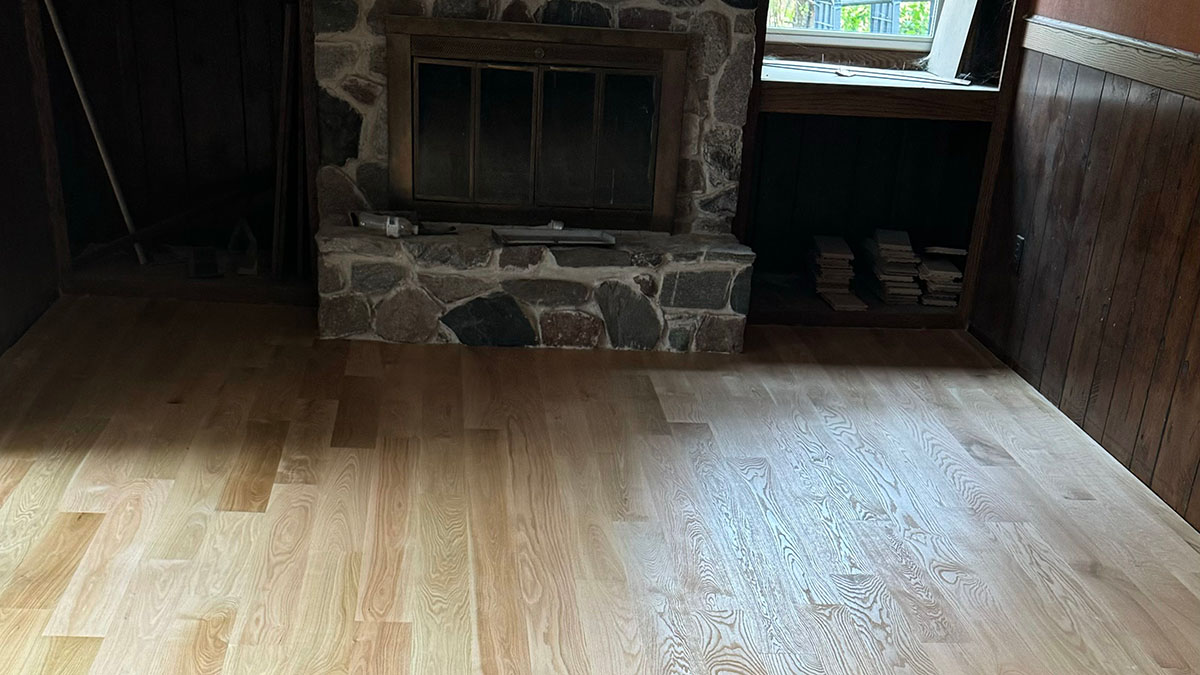 Oak Floor Refinish - New Berlin WI - After